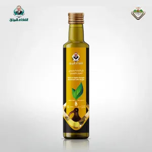 خلاصة الزنجبيل المائية في خل التفاح الطبيعي