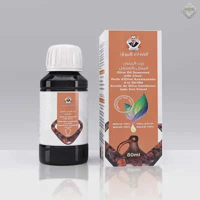 خلاصة القرنفل الزيتية في زيت الزيتون البكر الطبيعي