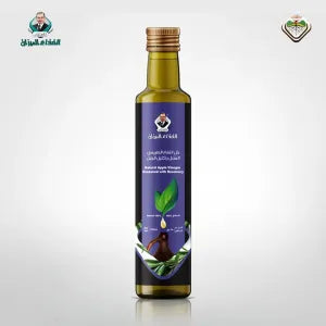 خلاصة اكليل الجبل المائية في خل التفاح الطبيعي