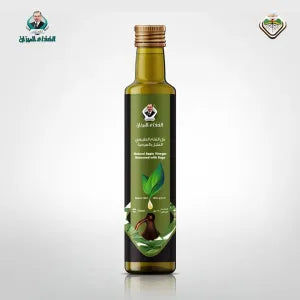 خلاصة الميرمية المائية في خل التفاح الطبيعي