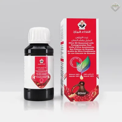 خلاصة قشر الرمان الزيتية في زيت الزيتون البكر الطبيعي
