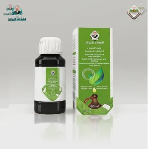 Extrait huileux de mélisse dans l’huile d’olive vierge naturelle.