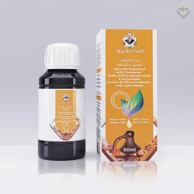خلاصة القرفة الزيتية في زيت الزيتون البكر الطبيعي